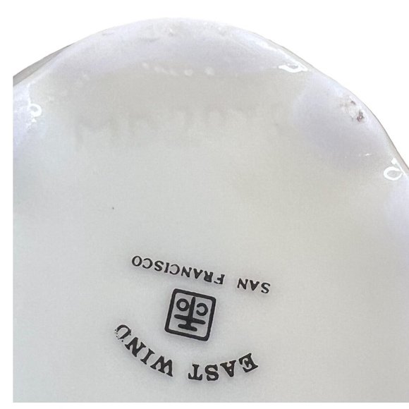 Takahashi‎ San Francisco Porcelain Basket Floral Butterfly Trinket Dish Japan - Picture 7 of 13